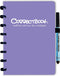 Correctbook Original Petunia Purple-Gelinieerd - Uitwisbaar / Whiteboard Notitieboek