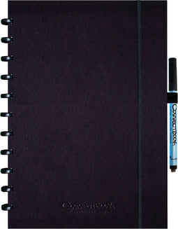 Correctbook Premium Ink Black A4-Gelinieerd - Uitwisbaar / Whiteboard Notitieboek
