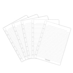 Correctbook - Uitbreidingsset correctbook a5 lijn 5 bladen