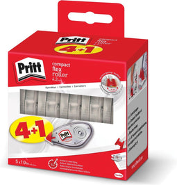 Correctieroller Pritt compact 4.2mmx10m valuepack à 4+1 gratis | 6 stuks