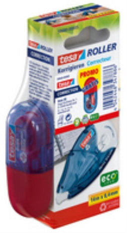 Correctierollervulling Tesa ecoLogo 8.4mmx14m in hangdoosje