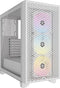 Corsair 3000D RGB Airflow White TG - Midtowermodel ATX - geen voeding - wit