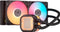 Corsair AIO iCUE LINK TITAN 240 RX LCD Black - Vloeistofkoelsysteem processor 240 mm radiator - voor Intel LGA 1851, 1700 - AMD AM5, AM4 - 2x high-performance RX120 RGB fans - zwart