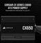 Corsair CX Series CX650 power supply unit 650 W 24-pin ATX ATX Zwart