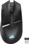 Corsair Darkstar - Draadloze Optische Gaming Muis - Backlit RGB LED - Zwart