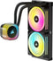 Corsair H100I Processor Kit voor vloeistofkoeling 12 cm Zwart