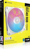 CORSAIR iCUE LINK RX140 RGB White - Ventilatorhuis - 140mm - 95.7 CFM - 300 - 1700 RPM - 10 - 36 dBA - Zero RPM Mode - iCUE LINK System Hub - wit