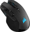 Corsair Ironclaw RGB - Draadloze Optische Gaming Muis - 18000 DPI - Zwart