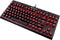 Corsair K63 - Compact Mechanisch Gaming Toetsenbord - Azerty BE - Cherry MX Red