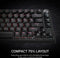 Corsair K65 Plus Draadloos Mechanisch Toetsenbord 75% – RGB – Corsair MLX Fusion Tactile – US Qwerty - Zwart