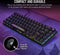 Corsair K65 Pro Mini - 65% Optisch Gaming Toetsenbord - Qwerty - Zwart