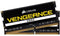 Corsair - Laptopgeheugen - Vengeance - CMSX16GX4M2A2666C18 - 16GB - DDR4 - SODIMM - 2666 MHz - 2 x 8 GB