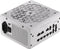 CORSAIR RM850x Shift White - Voeding - ATX12V 3.0 - 80 Plus Gold - 850 Watt - Modulair - Actieve PFC - PCIe 5.0 - Zero RPM Mode - FDB Fan - wit