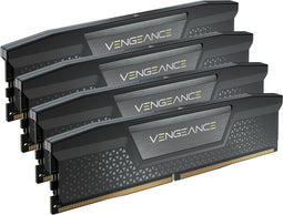 Corsair Vengeance - Geheugen - DDR5 - 64 GB: 4 x 16 GB - 288-PIN - 6200 MHz / PC5-41600 - CL38 - 1.4V - XMP 3.0 - Overclock PMIC - zwart