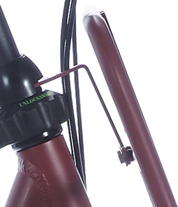 Cortina Balhoofd beugel voordrager 28 D raspberry matt