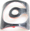 Cortina balhoofdplaatje logo C zwart