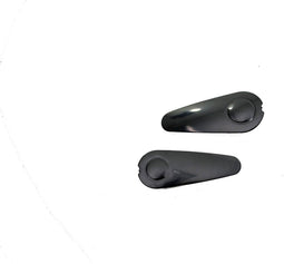 Cortina crankdop druppelvorm zwart