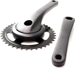 Cortina Crankstel 38t black matt