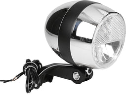 Cortina Koplamp Amsterdam E-bike chroom zwart