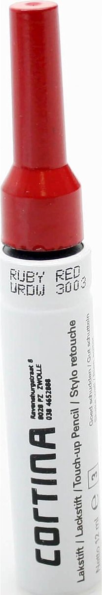 Cortina Lakstift Ruby Red URDW 3003
