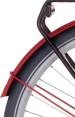 Cortina Spatbord achter 28 Common true red matt