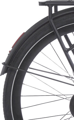 Cortina Spatbord achter 28 E-Nite pling black graphite matt