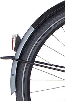 Cortina Spatbord achter 28 U4 blue matt nd