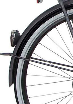 Cortina Spatbord achter 28 U4 modern grey matt