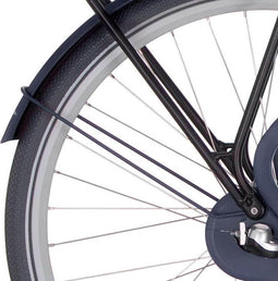 Cortina Spatbordstang achter 28 Common black blue matt