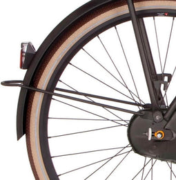 Cortina Spatbordstang achter 28 E-U4 black gold matt