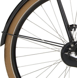 Cortina Spatbordstang achter 28 Milo sapphire black matt