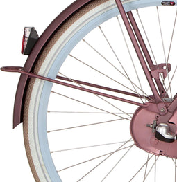 Cortina Spatbordstang achter 28 U4 spicy silver matt