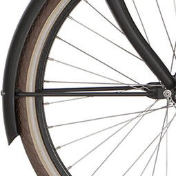 Cortina Spatbordstang voor 24 U4 jet black matt