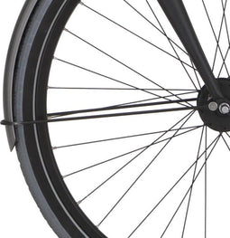 Cortina Spatbordstang voor 28 Blau mat zwart