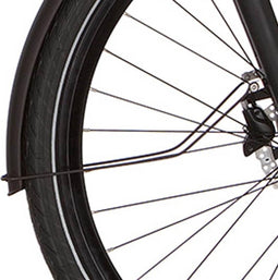 Cortina Spatbordstang voor 28 E-Octa Espresso-brown matt