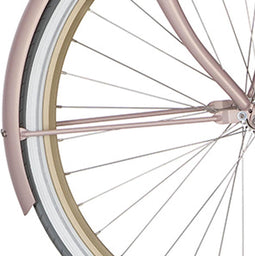 Cortina Spatbordstang voor 28 U4 mahogany rose matt