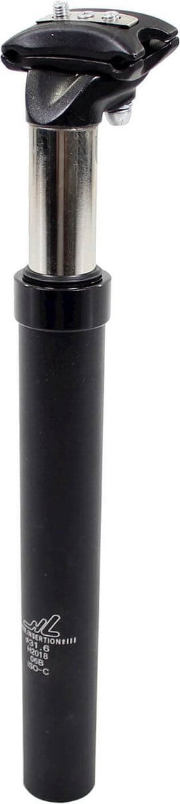 Cortina Zadelpen 31.6 x 350 susp alu black matt