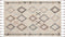 CORUM - Laagpolig vloerkleed - Beige - 140 x 200 cm - Katoen