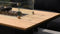 Cosi Fires - Vuurtafel Cosiloft Relax Eettafel Black / Teak - Vuurtafels - Hout - Zwart