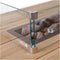 Cosi Fires - Vuurtafel Cosiloft Relax Eettafel Black / Teak - Vuurtafels - Hout - Zwart
