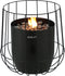 Cosiscoop Basket Black Gaslantaarn - Unieke sfeermaker - Voor binnen en buiten - Brand 5 tot 6 uur op een gascartouche
