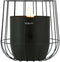 Cosiscoop Basket Black Gaslantaarn - Unieke sfeermaker - Voor binnen en buiten - Brand 5 tot 6 uur op een gascartouche