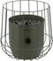 Cosiscoop Basket Olive Gaslantaarn - Unieke sfeermaker - Voor binnen en buiten - Brand 5 tot 6 uur op een gascartouche