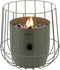 Cosiscoop Basket Olive Gaslantaarn - Unieke sfeermaker - Voor binnen en buiten - Brand 5 tot 6 uur op een gascartouche