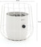 Cosiscoop Basket White Gaslantaarn - Unieke sfeermaker - Voor binnen en buiten - Brand 5 tot 6 uur op een gascartouche