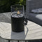 Cosiscoop Original Black Gaslantaarn - Unieke sfeermaker - Voor binnen en buiten - Brand 5 tot 6 uur op een gascartouche