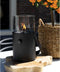 Cosiscoop Original Black Gaslantaarn - Unieke sfeermaker - Voor binnen en buiten - Brand 5 tot 6 uur op een gascartouche