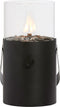 Cosiscoop Original Black Gaslantaarn - Unieke sfeermaker - Voor binnen en buiten - Brand 5 tot 6 uur op een gascartouche