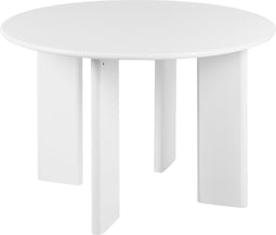 COSMO - Ronde eettafel - Wit - 100 cm - MDF