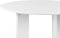 COSMO - Ronde eettafel - Wit - 100 cm - MDF